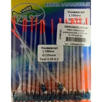 Кивок лавсановий універсальний, L-100 мм, G-125 мкм тест: 0.05 - 0.2g