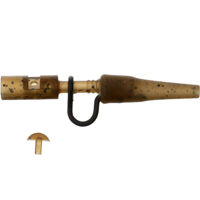 Безпечна кліпса з фіксатором Carp Pro Metallic Lead Clips + Tail Rubbers Camo