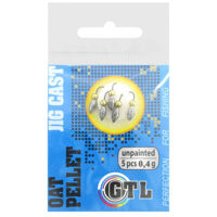 Комплект мормишок литих OAT PELLET unpainted GTL 0.2 г
