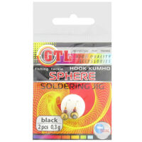 Комплект мормишок паяних SPHERE KUMHO black GTL 0.3 г