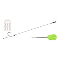 Комплект повідків Fishing ROI з голкою та стопорами hook 8245 №8 15lb