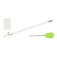 Комплект повідків Fishing ROI з голкою та стопорами hook 8340 №6 25lb