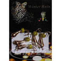 Коза-банан Winter Baits з петлею гальваніка Ø 1,5 мідь Вага: 0.2 г №109