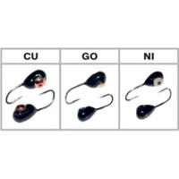 Крапля W Spider з отвором з коронкою колір NI 4мм гачок Maruto (Вага: 0,8г) №5 (за 1шт)