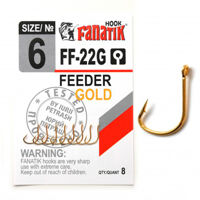 Гачок Fanatik FEEDER GOLD FF-22G №6