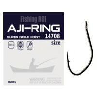 Крючки Fishing ROI aji-ring №4