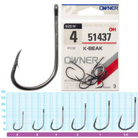 Крючки Owner K-Beak 51437 №6