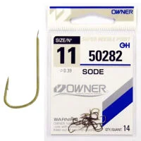 Крючки Owner Sode 50282 №09 (forged - кованые)