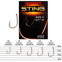 Гачок Brain Sting Classic Wide Gape #2 (10 шт/уп)