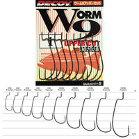 Гачок Decoy Worm9 Upper Cut #4/0 (6 шт/уп)