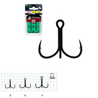 Гачок Hayabusa Treble TBL920BN №6(5шт)