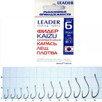 Крючок Leader Фидер KAIZU BN Размер: 7