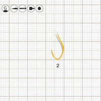 Гачок Scorpion AJI DOUSKI-F 2 color G 10шт