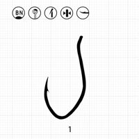 Гачок Scorpion CATFISH - R, 10 BN, 10 шт.