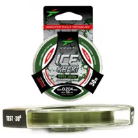Жилка Intech Khaki Ice Line moss green 30m (0.185mm, 2.9kg)