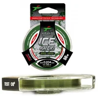 Жилка Intech Khaki Ice Line moss green 50m (0.204mm, 3.6kg)