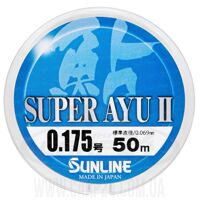 Жилка Sunline Super Ayu II 50м HG #0,175 0.069мм 0,42кг