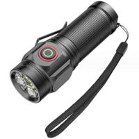 Ліхтарик Police W5182-3XHP360, 1х18500, магніт, ЗП Type-C