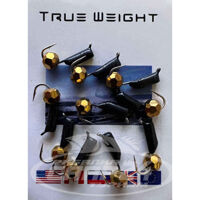 Морм. Вольф. "ЦвяхКуля" True Weight гвоздик d3,0 мм Багатогранне золото Вага: 0.85 г №137