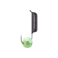 Мормишка вольфрамова True Weight "Гвоздешарик" гвоздик d1,5мм Багатогранний зелений Вага: 0.40г