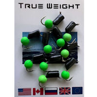 Морм. Вольф. ЯДРЕНИЙ око d2,5мм ЗЕЛЕНИЙ Вага: 0.65 г №143