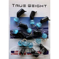 Морм. Вольф."Котяче око" True Weight гвоздик d3,0мм блакитний Вага: 0.85 г №158