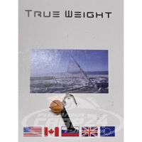 Морм. Вольф."Котяче око" True Weight підвіс d1,5мм помаранчевий Вага: 0.34 г №181