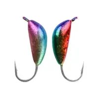 Мормышка вольфрамовая Fishing ROI Банан рижский с петлей и покраской 2,5 mm 0,55gr R ( №75 )