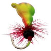 Мормишка вольфрамова Flagman "Мурашка з вушком крашена з мухою" d=3.0 34 №21