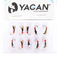 Мормишка лита "Уралка рифлена" Black 0,4g (за 1шт)