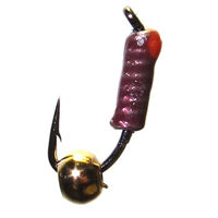 Мормишка Strike "цвяхокулька" - Brown [Коричневий] (#16, вага: 0,18г) №81