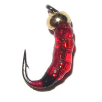 Мормишка латунна Strike Рубін red (#16, вага: 0,14г) №23