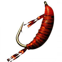 Мормишка імітація рачка бокоплава UV Shrimp 3D - Fluo Red (#12, вага: 0,31г ,1,2см) №54