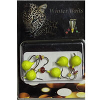 Дріб з петлею кольорова Ø 4 жовтий Вага: 0.7 г №68