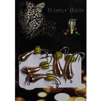 Коза-банан з петлею гальваніка Ø 4  мідь Вага: 0.4 г №61