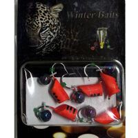 Стовпчик зі спилом кольоровий з кристалом "Хамелеон" Ø 4 червоний Вага: 1.2 г №51