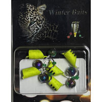 Стовпчик зі спилом кольоровий з кристалом "Хамелеон" Ø 4 жовтий Вага: 1.2 г №53