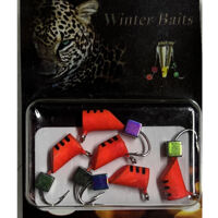 Стовпчик зі спилом кольоровий з кубиком "Хамелеон" Ø 4 червоний Вага: 1.2 г №46