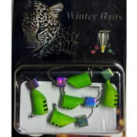 Стовпчик зі спилом кольоровий з кубиком "Хамелеон" Ø 4  зелений Вага: 1.2 г №47