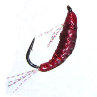 Мормишка імітація рачка бокоплава Woven Shrimp - Grey [Сірий] (#10, вага: 0,55г, 1,4см) №47