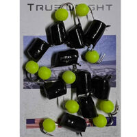 Мормишка  True Weight "ЦвяхКубик" гвоздик d4,0 мм Ядрене Око  Жовтий Вага: 1.50 г №176