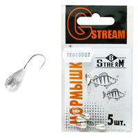 Мормишка вольфрамова крапля c лыской 5мм SIL (12805002) Вага: 1,8 г  №16