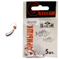 Мормишка вольфрамова уралка 4мм 1-SIL1 (1070401-SIL1) Вага: 1,47 г №12