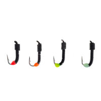 Мормишка вольфрамова Лісотка світлоточка 0,23-0,27 гр колір: чорний №23