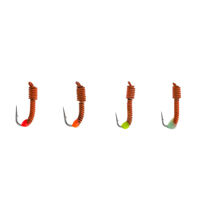 Мормишка вольфрамова Лісотка світлоточка 0,7-0,8 гр колір: помаранчевий №24