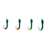 Мормишка вольфрамова Лісотка світлоточка 0,7-0,8 гр колір: зелений №24