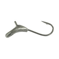 Мормишка вольфрамова Shark Гольф 0,1г диам. 2,5 мм гачок D18 гальваніка к:срібло №46