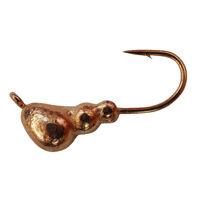 Мормишка вольфрамова Shark Мураха з вушком 0,85г диам. 4,0 мм гачок D14 гальваніка к:мідь №66