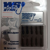 Мормишка вольфрамова Лісотка 0,86-0,91 гр колір: чорний №21