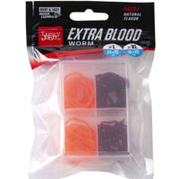 Мотиль силіконовий Lucky John Extra Blood Worm (MIX2)* 200